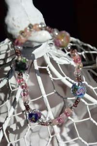 Flower Garden Bracelet available on my Etsy site